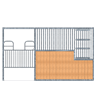 10 Foot Finish Line Front with Half-Swing Gate and Large Feed Door